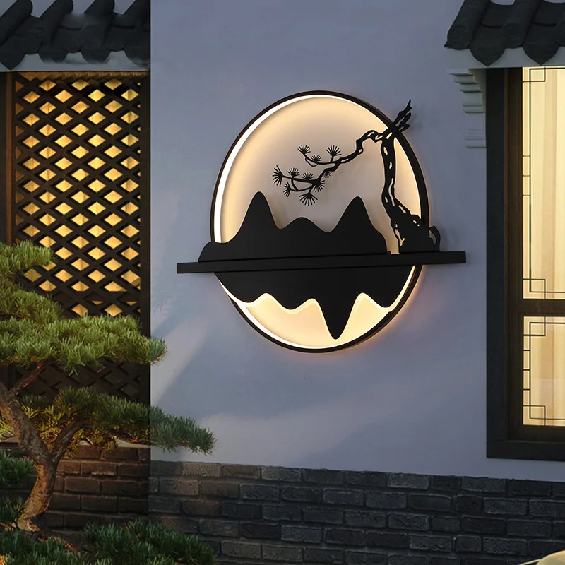 مصباح حائط لغرفة المعيشة، شريط حديث بسيط، جدار خلفية تلفزيون، غرفة نوم فاخرة خفيفة