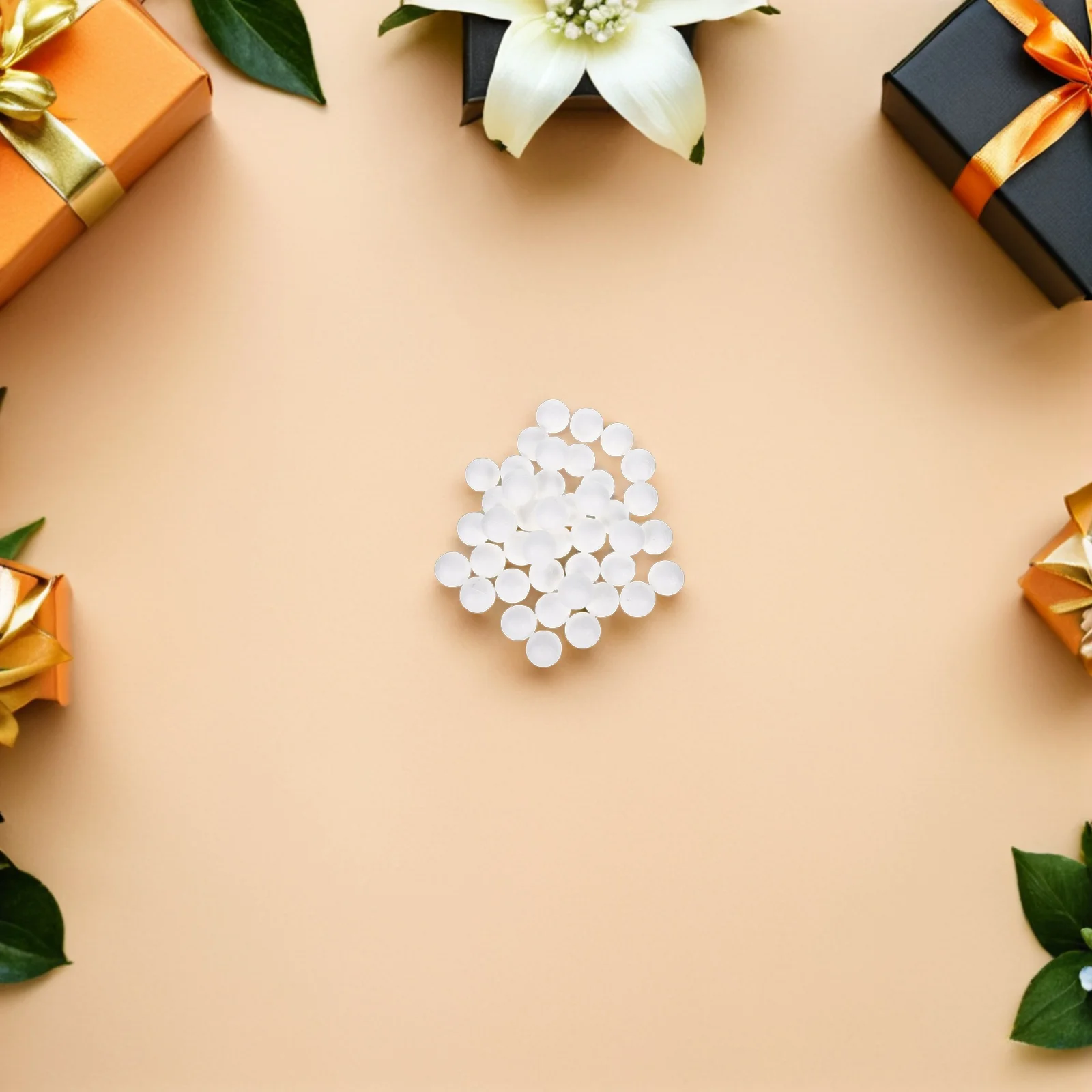 

500Pcs Foam Craft Balls Polystyrene Shapes for DIY Christmas Tree Decorations Wedding Party Decor Foam Shapes Balls