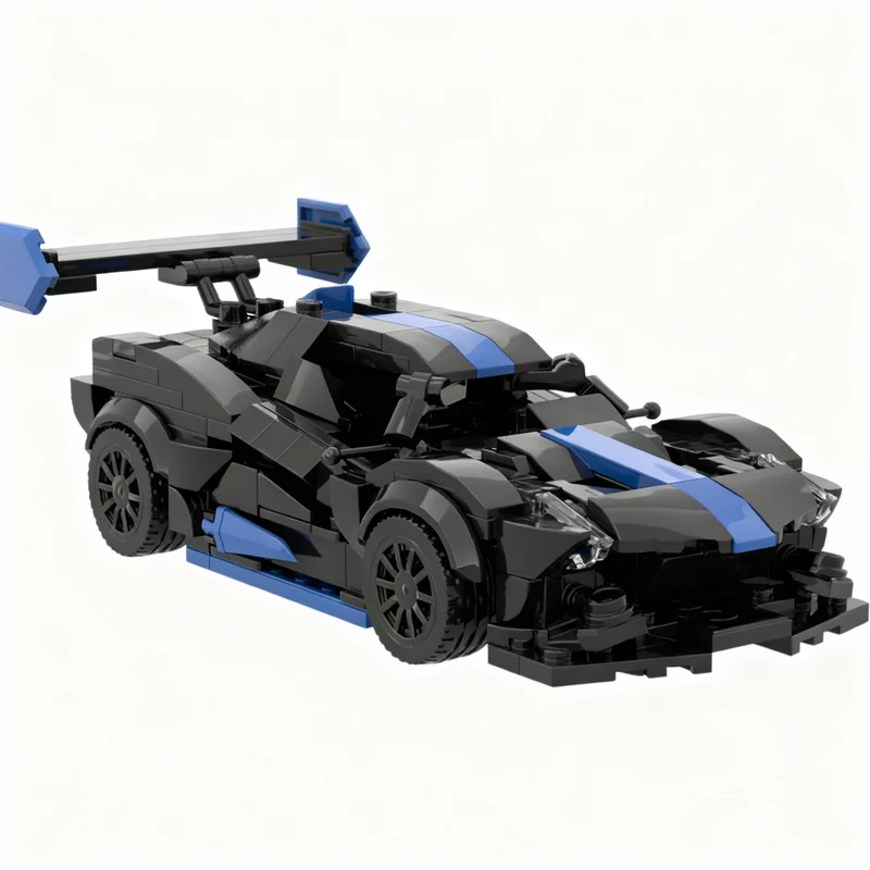 

351pcs MOC Black Brabham BT62 Cars Model Building Blocks Construction Toy Christmas Gifts DIY Creative Idea Education Birthday