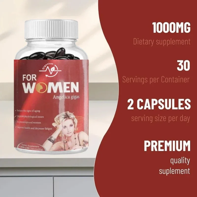 

1000mg Angelica Sinensis Herbal Supplement, Supports Women's Health