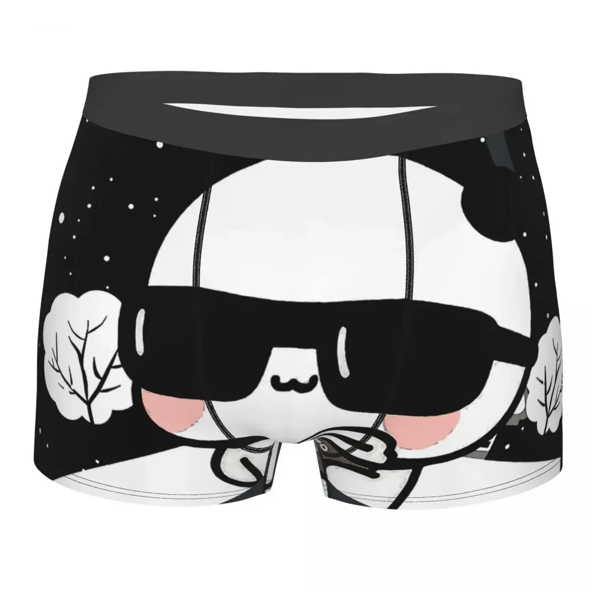 

Sunglasses Men Boxer Briefs Bubu Dudu Cartoon Breathable Funny Underwear High Quality Print Shorts Gift Idea