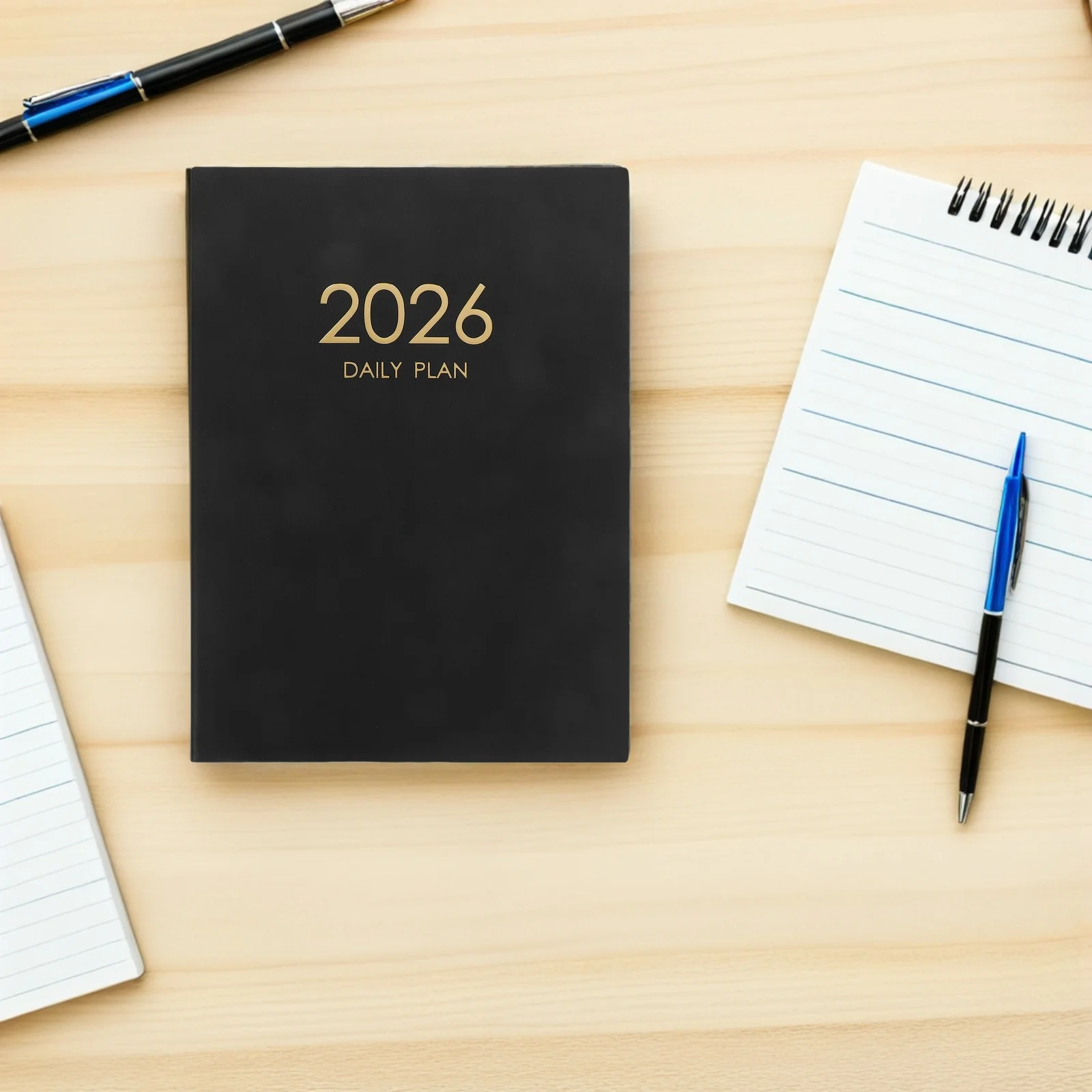 مخطط أكاديمي 2026 11.2 × 8.2 بوصة دفتر تقويم يومي كبير غطاء من البولي يوريثان تخطيط إنجليزي تخطيط شهري أسبوعي #4