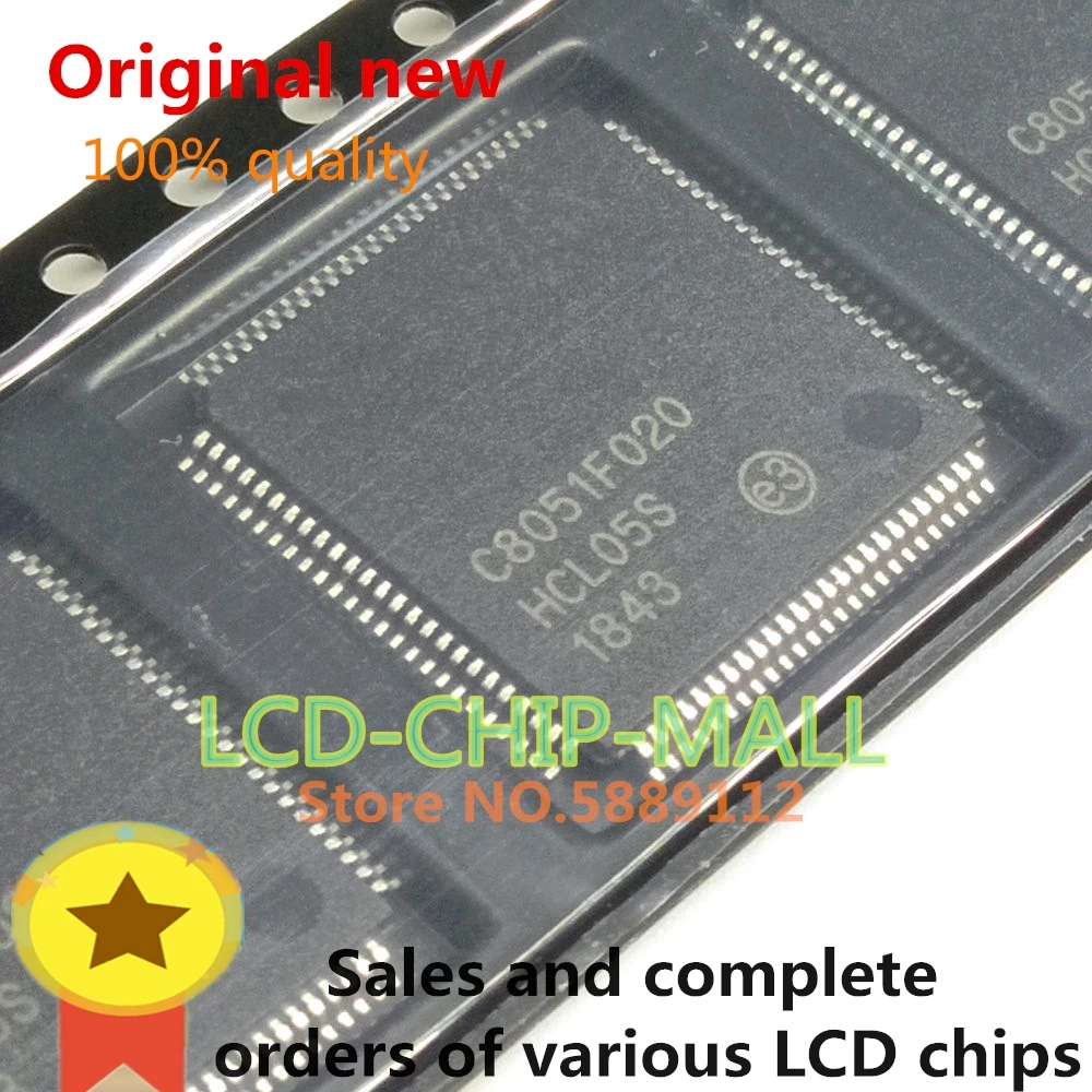 1PCS C8051F020 C8051 TQFP100 CHIPS  in stock 100%good