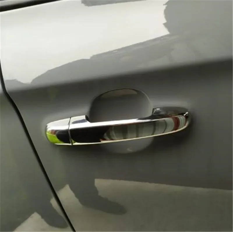 Car Styling For Hyundai i20 1 i 2008-2014 ABS Chrome  Door handle Protective covering Cover Trim Door handle cover trim