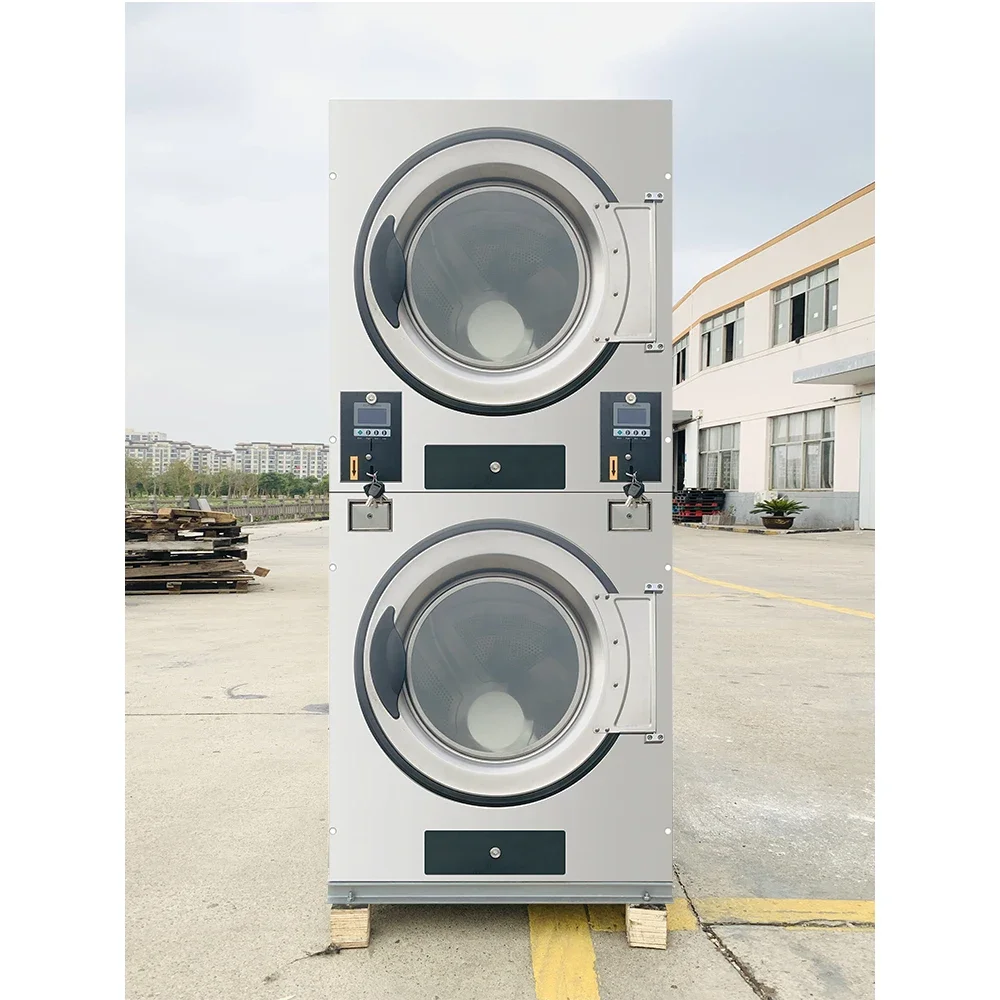 Commercial Hotel Coin-Operated Laundry Equipment Self-Service Vending Dryer And Drying Machine Electric Fuel