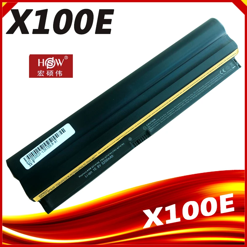 

Laptop battery for lenovo thinkpad X100E X120E E10 E30 57Y4559 57Y4558 42T4786 42T4781 42T4787 6 CELLS