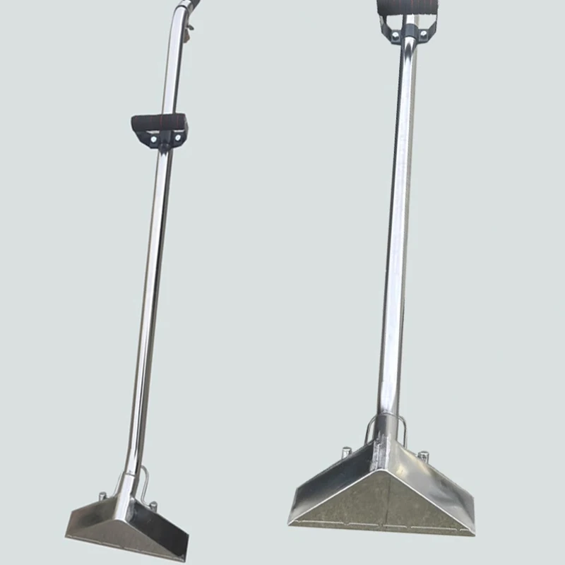 Carpet Water Suction Scraper Head Steam Spray and Extraction Integrated Cleaning Machine Connection Long Head Stainless Steel