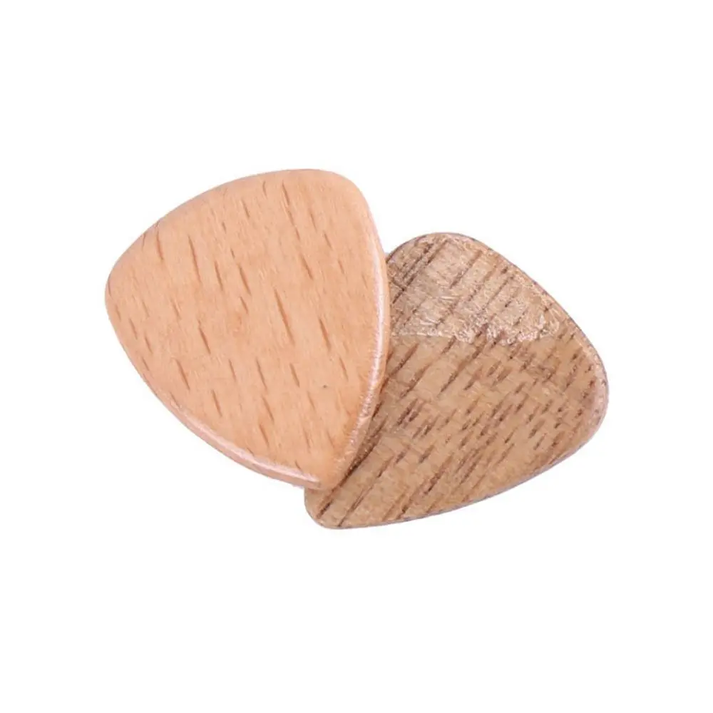 Hearted Shape For Electric Guitar For Ukulele Guitars Accessories Acoustic Guitar Pick Finger Guitar Pick Wooden Guitar Pick