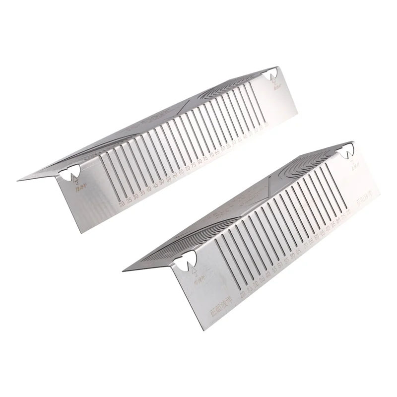 

B28C-Angle & Arc Marking Tool Square Steel Pipe Bend Steel Pipe Bend Marking Tool Welding Pipe Marking Welding Tool 2Pcs