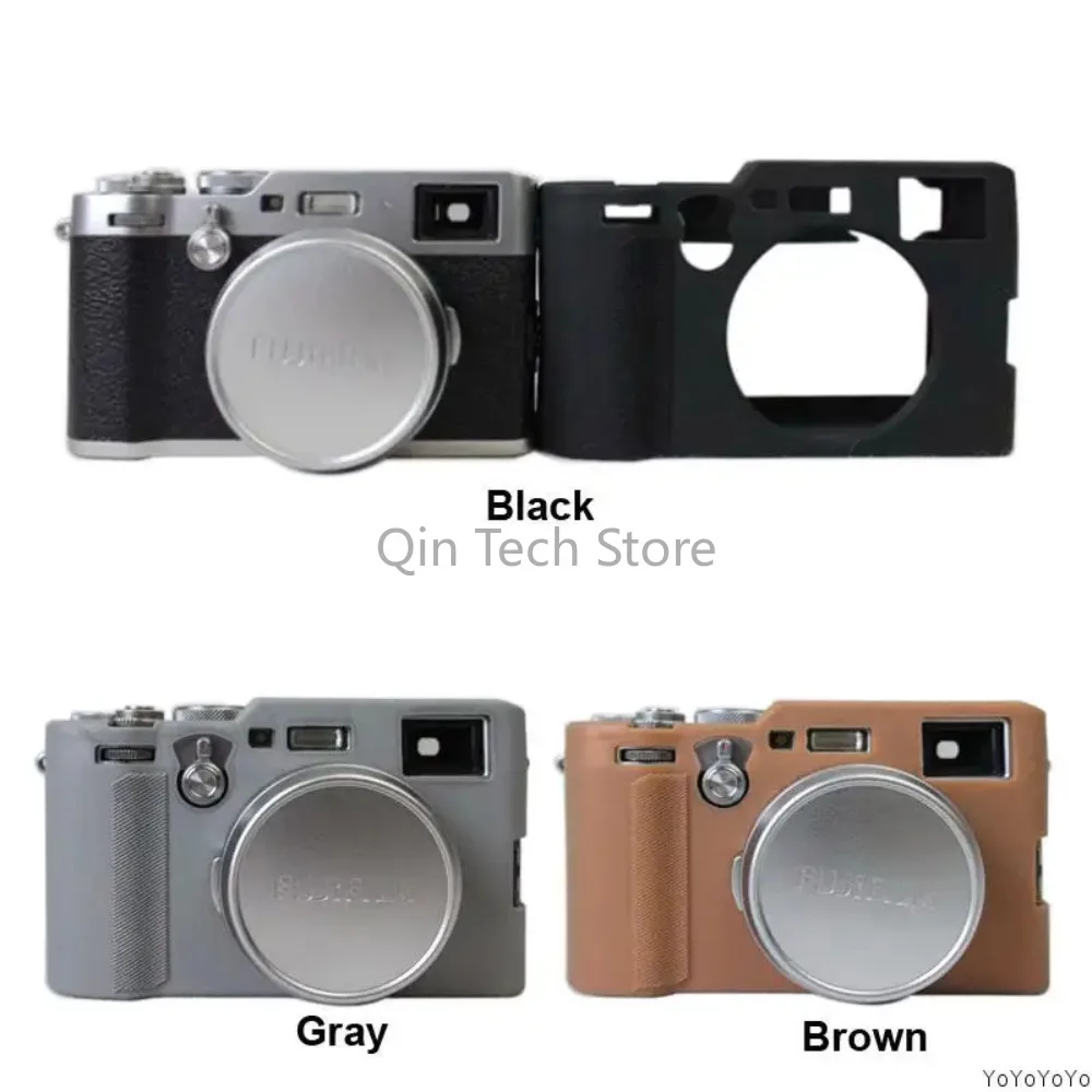 For Fuji Fujifilm X100V DSLR DSLR Camera Bag protector Cover new Soft Silicone Rubber X100V Camera Protective Body Case Skin