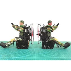 2Meters Remote Control Power Paraglider with Motor/ESC/Doll Servo DIY Assembly Paramotor Paragliding Outdoor Flying Parachute