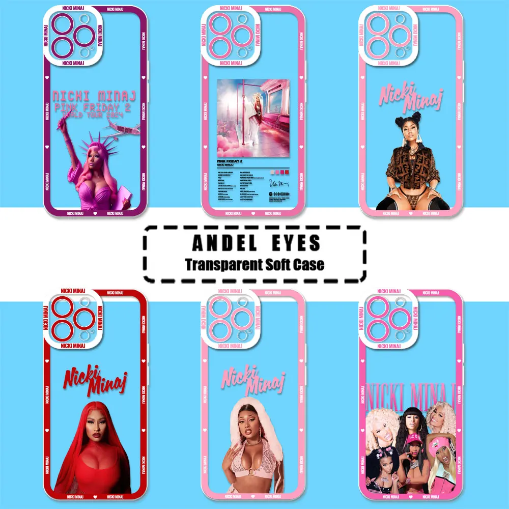 Pink Friday 2 Nicki Minaj Rapper Case For OPPO A98 A96 A94 A92 A79 A78 A74 A73 A58 A57 A55 A54 A53 A35 A31 A17 A16 A15 A9 Cover