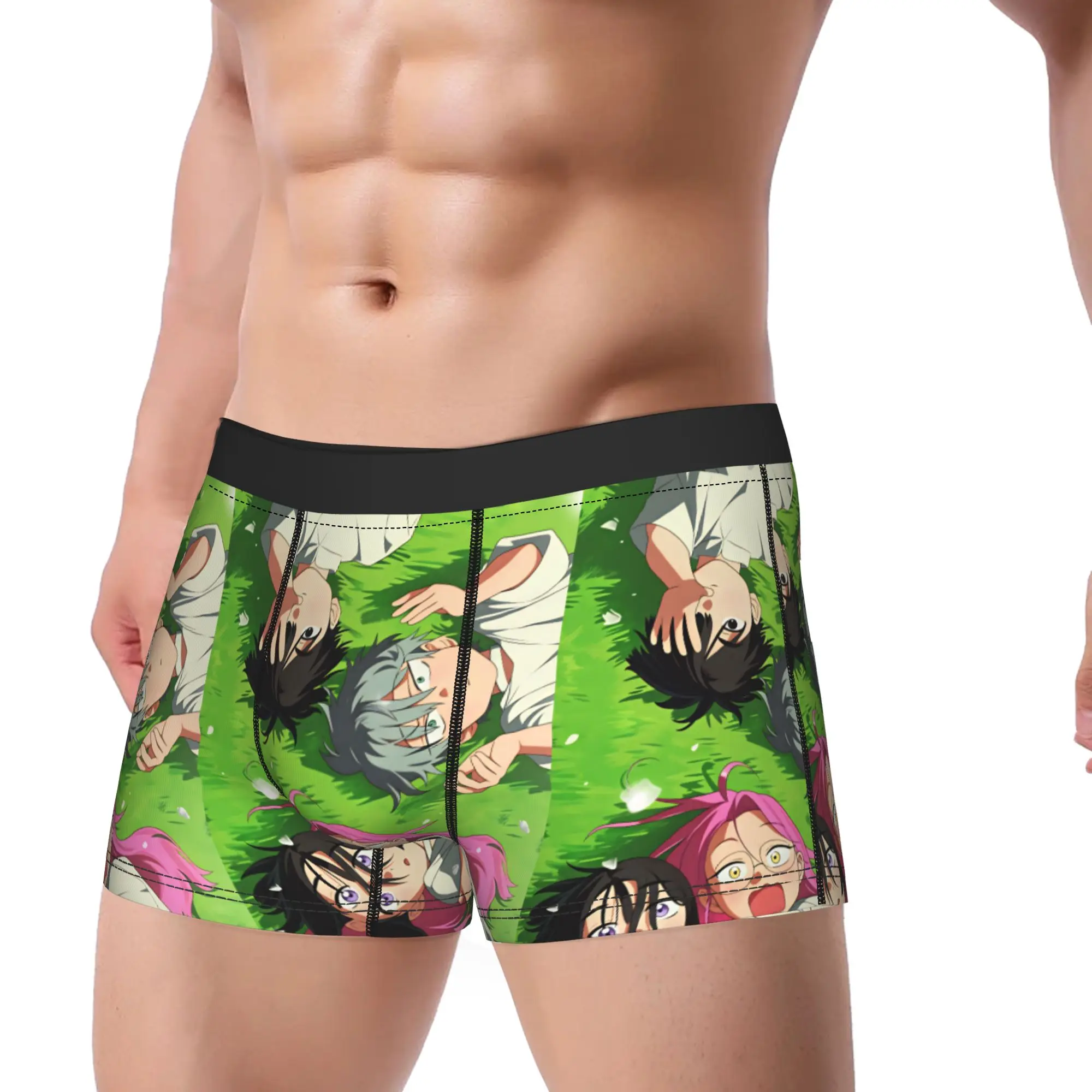 Alien Stage Underwear  Men Underpants Pattern Comfortable Trunk High Quality Shorts Briefs Large Size