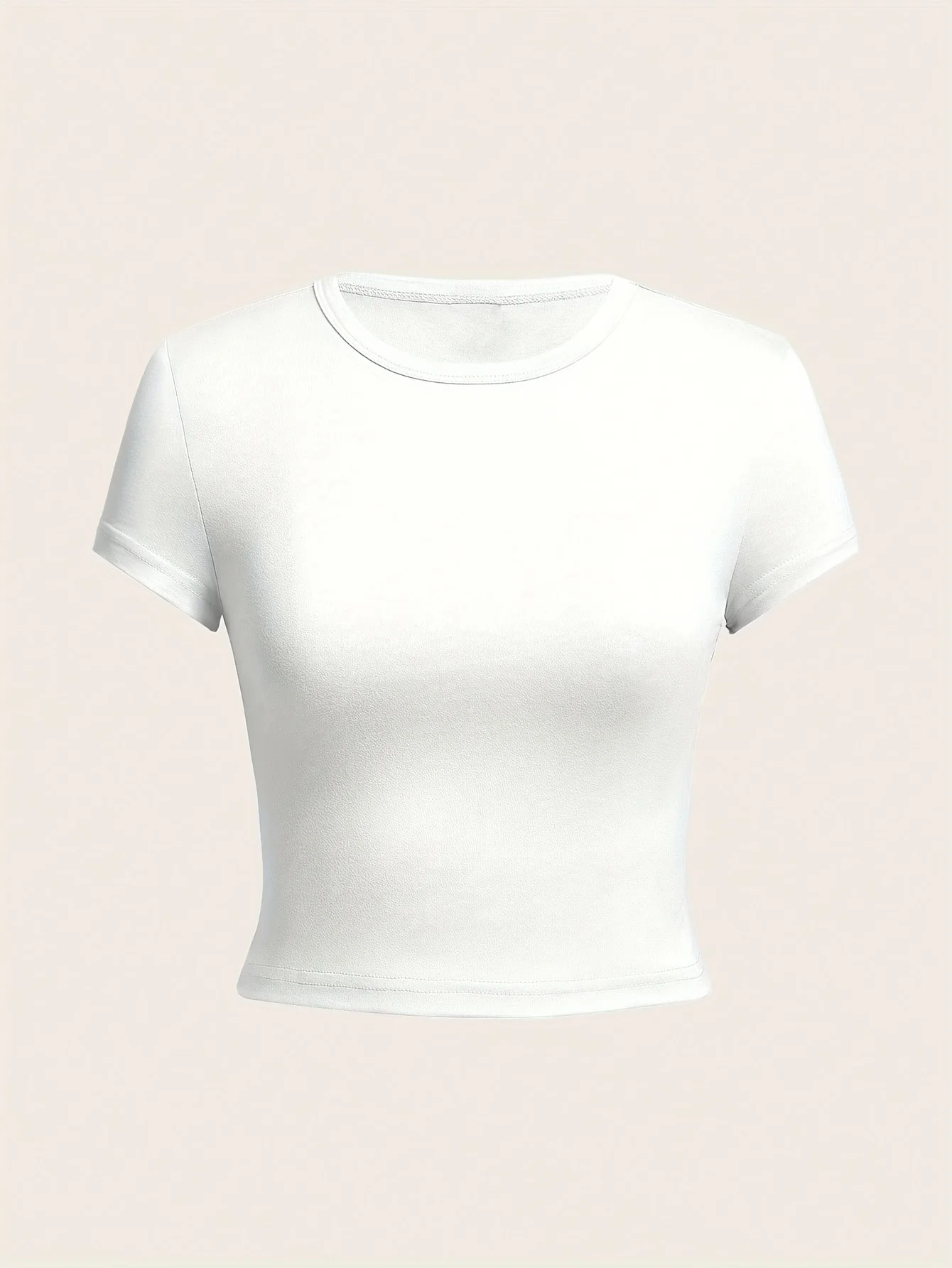 طقم نسائي مكون من 4 قطع، تي شيرت نسائي كاجوال من حرير الحليب، طراز جديد