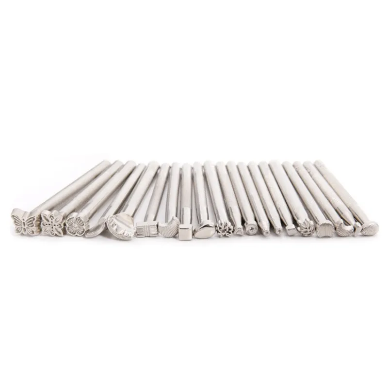 For Leather Printing Tools 20-piece Set, Rotating Carving Knife Leather Carving Accessories