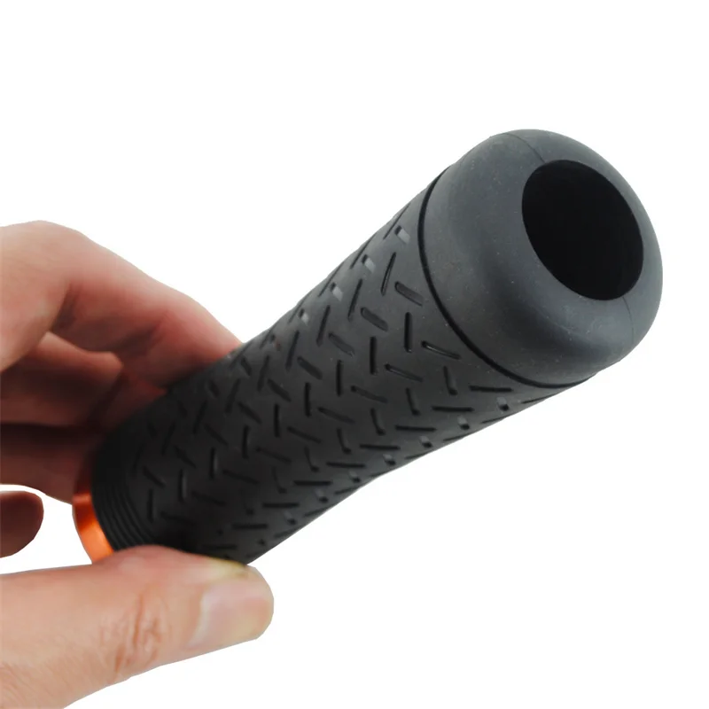 propalm grips bicycle rubber engineering barrel type single locking grips 130mm for brompton MTB handle