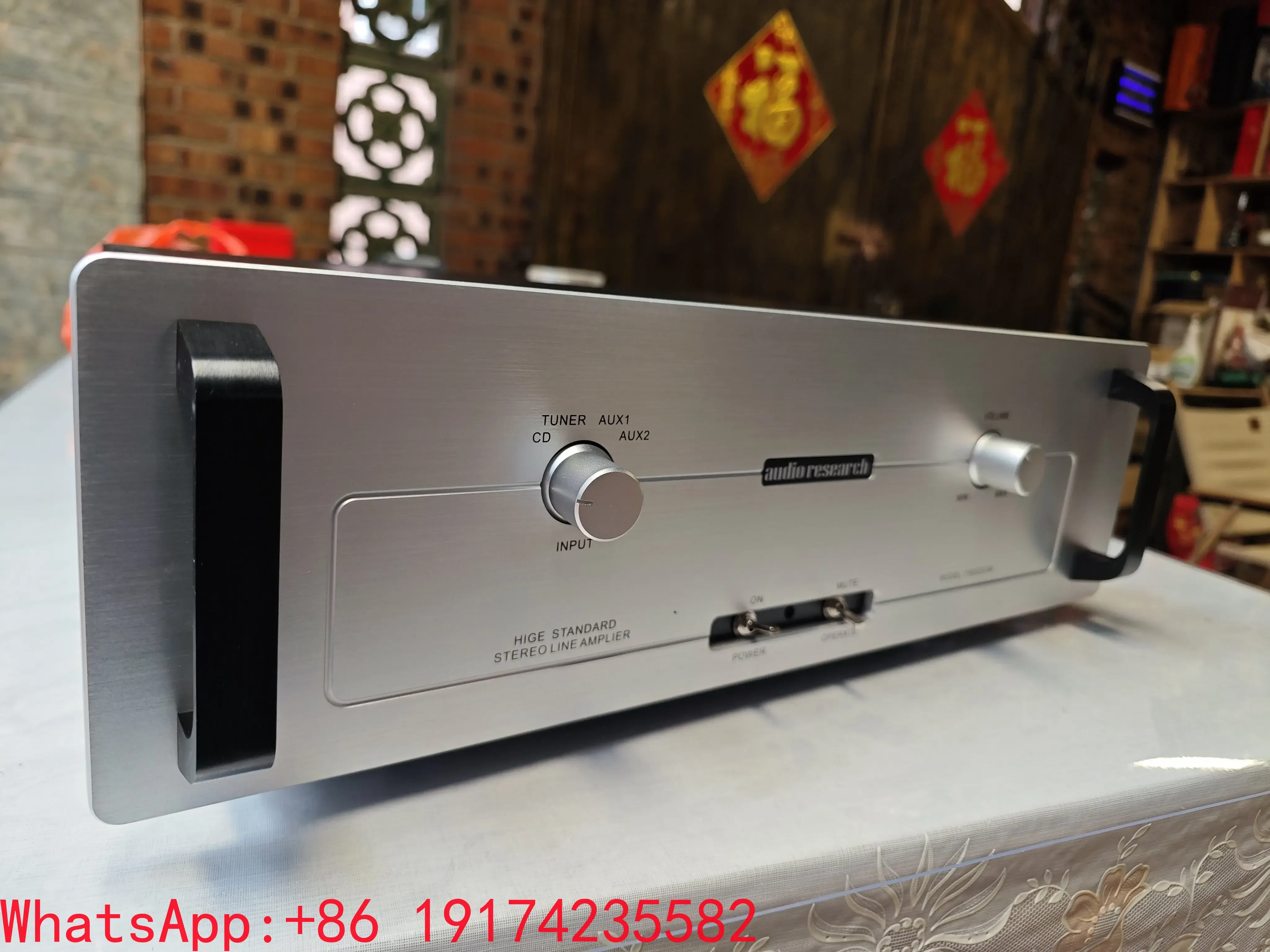 DIY Pre Gallbladder Electronic Tube Pre fever Vacuum Tube Pre amplifier Case