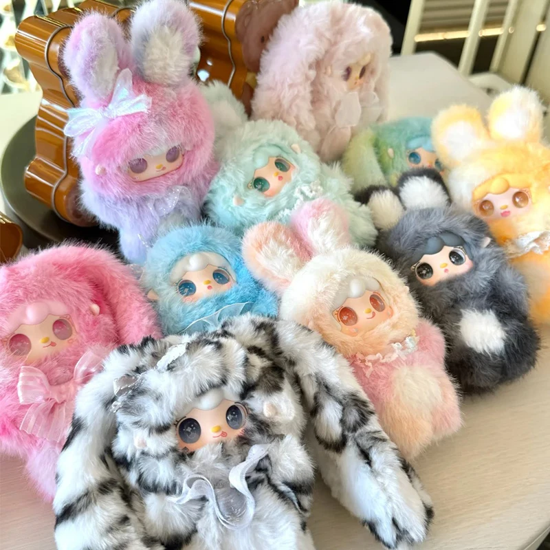 

Yooki Hopping Bunny Series слепая коробка милый кролик виниловая плюшевая сумка-сюрприз кролик аниме кукла подвески Mystery Box брелок игрушки