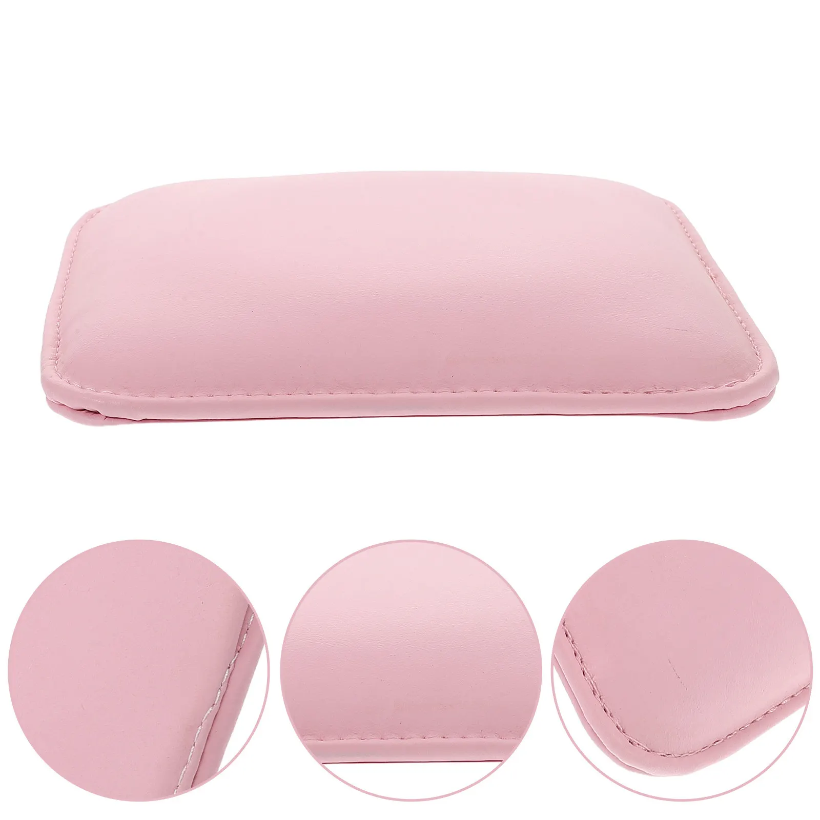 Square Nail Arm Rest Pillow Ergonomic Memory Foam Manicure Hand Cushion Waterproof Easy Clean Nail Salon Home Manicure Hand Mat