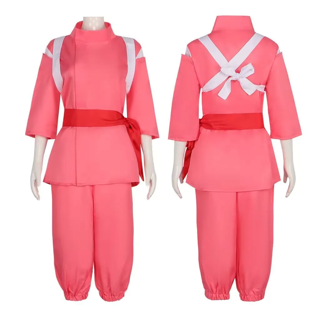 Japanese Anime Cosplay CostumeSpirited Away The Costume of Hayao Miyazaki's Spirited Away The Wig Suit and The Halloween Costume