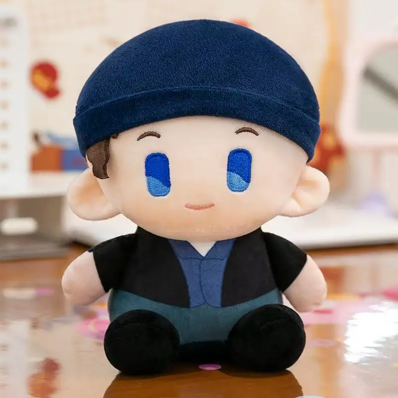 21cm New Detective Conan Series Doll Stuffed Plush Toy Handmade Doll Cartoon Anime Cute Pillow Children's Birthday Gift Fun Doll