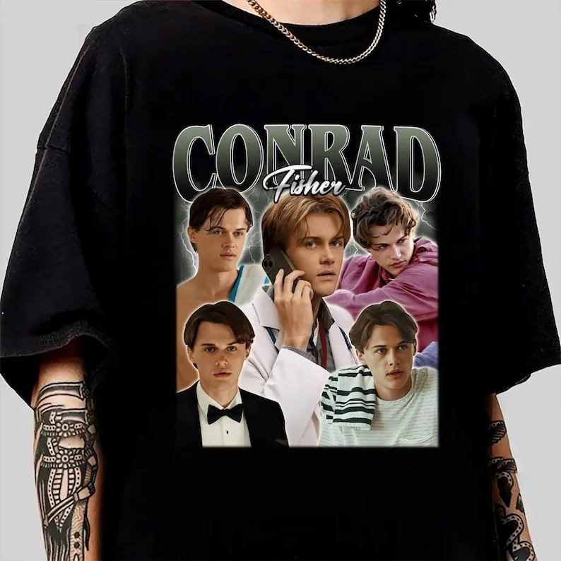 تي شيرت Vintage Conrad Fisher، تي شيرت Retro Team Conrad The Summer I Turned Pretty