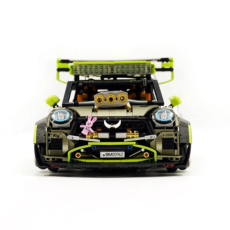 

High Tech 10632 Metallic BM MINI City Car Vehicle Model Building Block 1:10 Sport Car Brick Assembly Kids DIY Toy Chrismas Gifts
