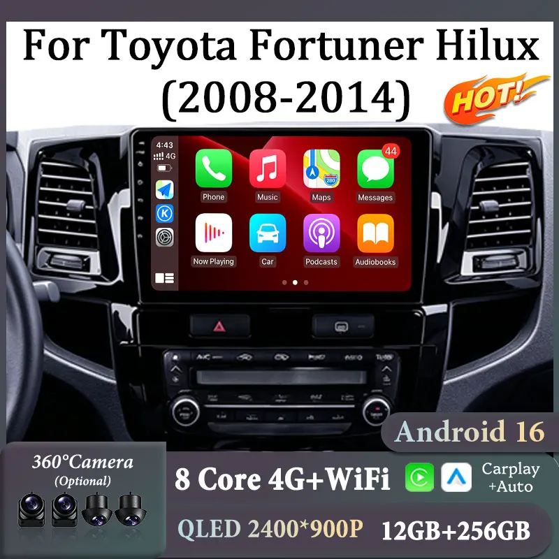 9-inch-android16-car-radio-for-toyota-fortuner-hilux-vigo-2008-2014-gps-navigation-wifi-or-4g-optional-wireless-carplay-android