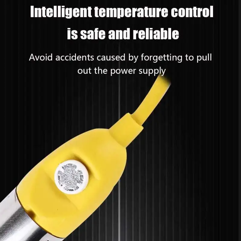 Pool Heater Water Heating Boiler Swimming Solar Bath Tub Immersion Portable Hot Fast Automatic Power Off Intelligent 1500W/2000W