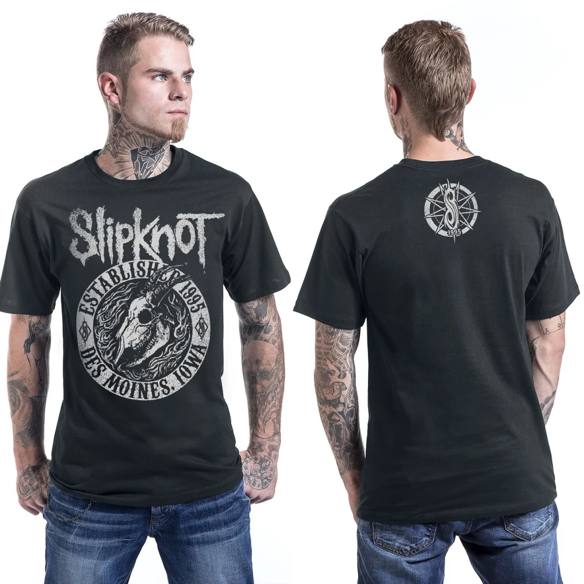 Rare Slipknot Graphic Cotton T-shirt Unisex Summer Short Sleeve Fashion Brand Tee Luxury Casual Vintage Tees - view 6
