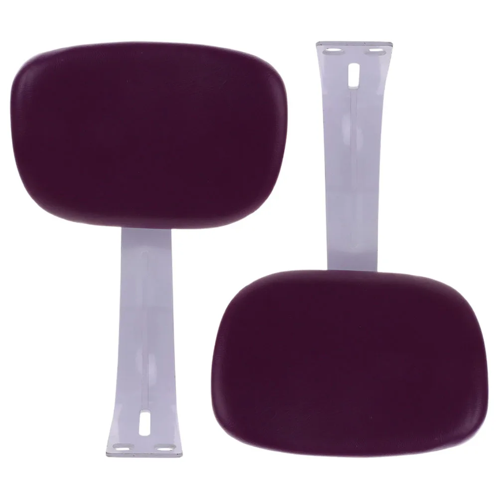 

2 Pcs Children Backrest Seat Adjustable Angle Universal Electric Bike Motorcycle Rear Rest Plastic Cushioned Kids Scooters