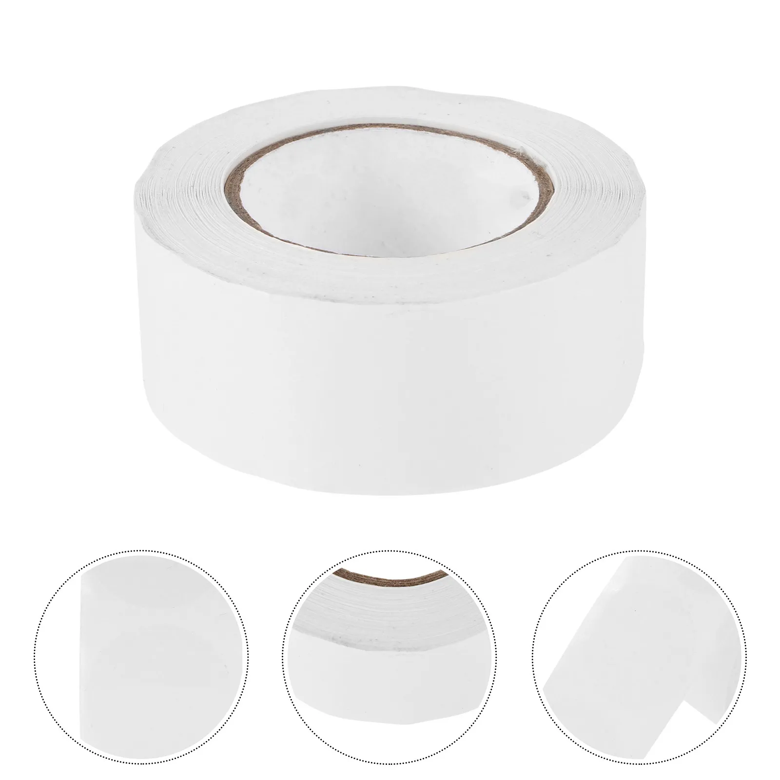 1 Roll Round Clear Stickers Dot Label Stickers Pet Self Adhesive Transparent for Envelope Seal Retail Package Sealing Gift Box