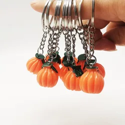 New Simulation Pumpkin Keychain Bag Pendant Gift Jewelry Accessories Simulation Food