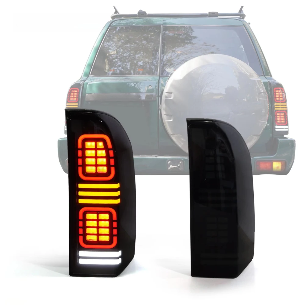 LED Tail Lights Rear Signal Fog Brake Reverse Dynamic Turn Signal Tail Lamp for Nissan Patrol Y61 2010-2022 Car Auto Lamps