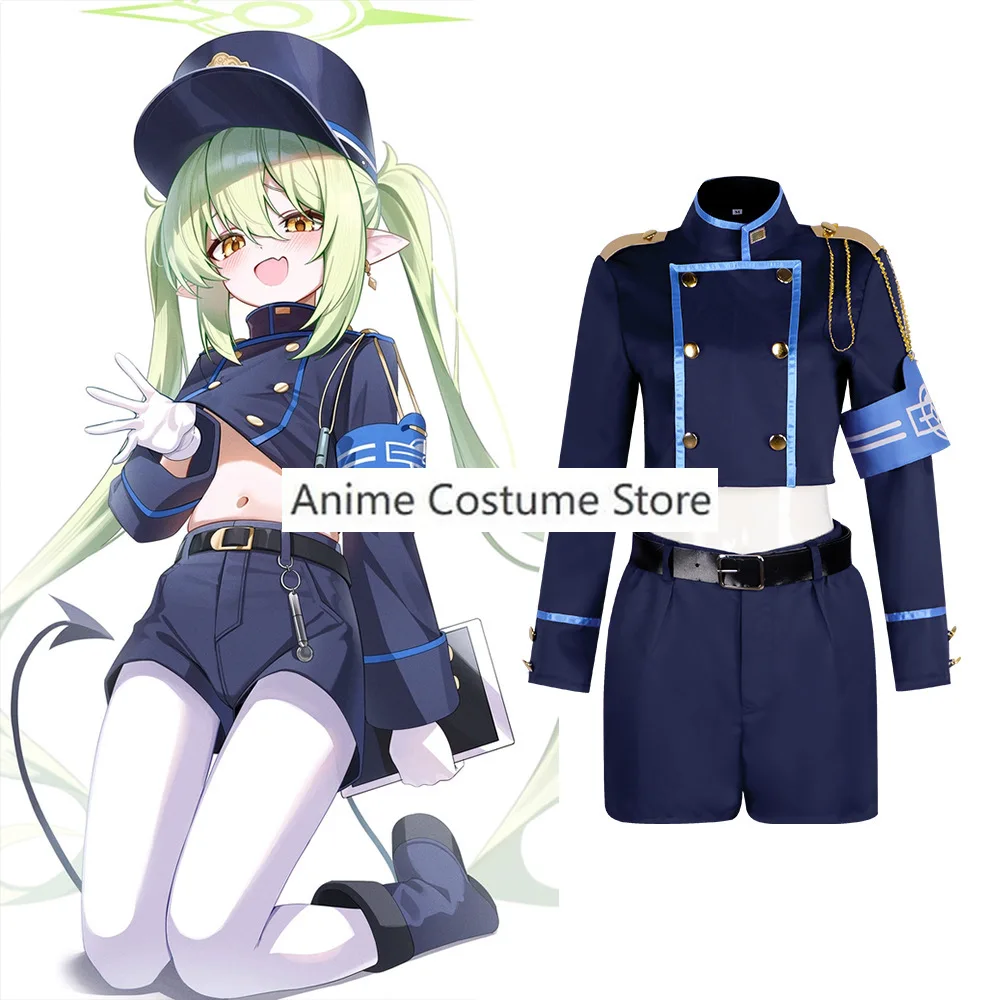 Jogo Anime Azul Arquivo Tachibana Hikari Tachibana Nozomi Traje Cosplay, Os Gêmeos Uniforme Escolar, Mulher Sexy Saia Linda