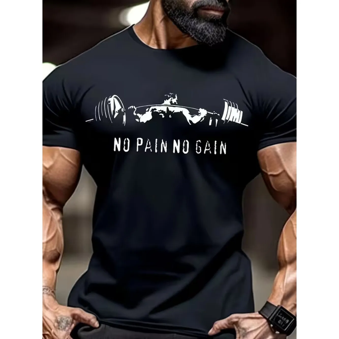 item picture latest style mens outdoor short sleeve casual breathable print t shirt with exquisite and fun patterns