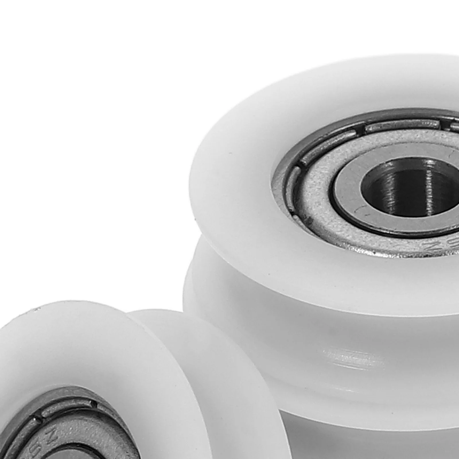 5 stücke Kunststoff Schiebe Rad Pom U Nut Lager Pulley Ersatz Für Schiebetüren Fenster Scheune Schrank Tür Track Pulley