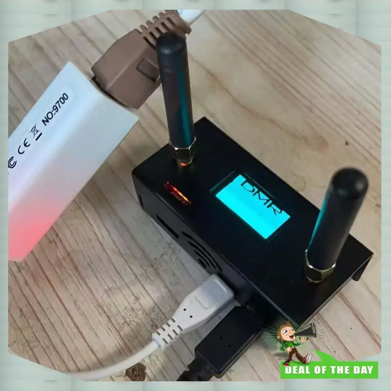 

24-часовая доставка Модуль дуплексной точки доступа MMDVM UHF/VHF с двойным временем поддерживает двойные антенны Дуплексный вариант MMDVM_HS_Hat