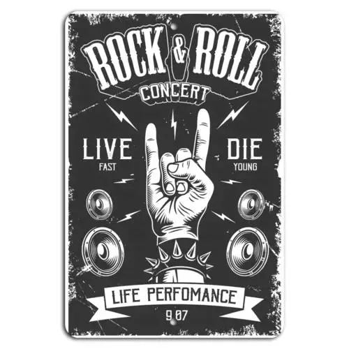 Live Fast, Rock Hard: A Concert to Remember-Aluminum