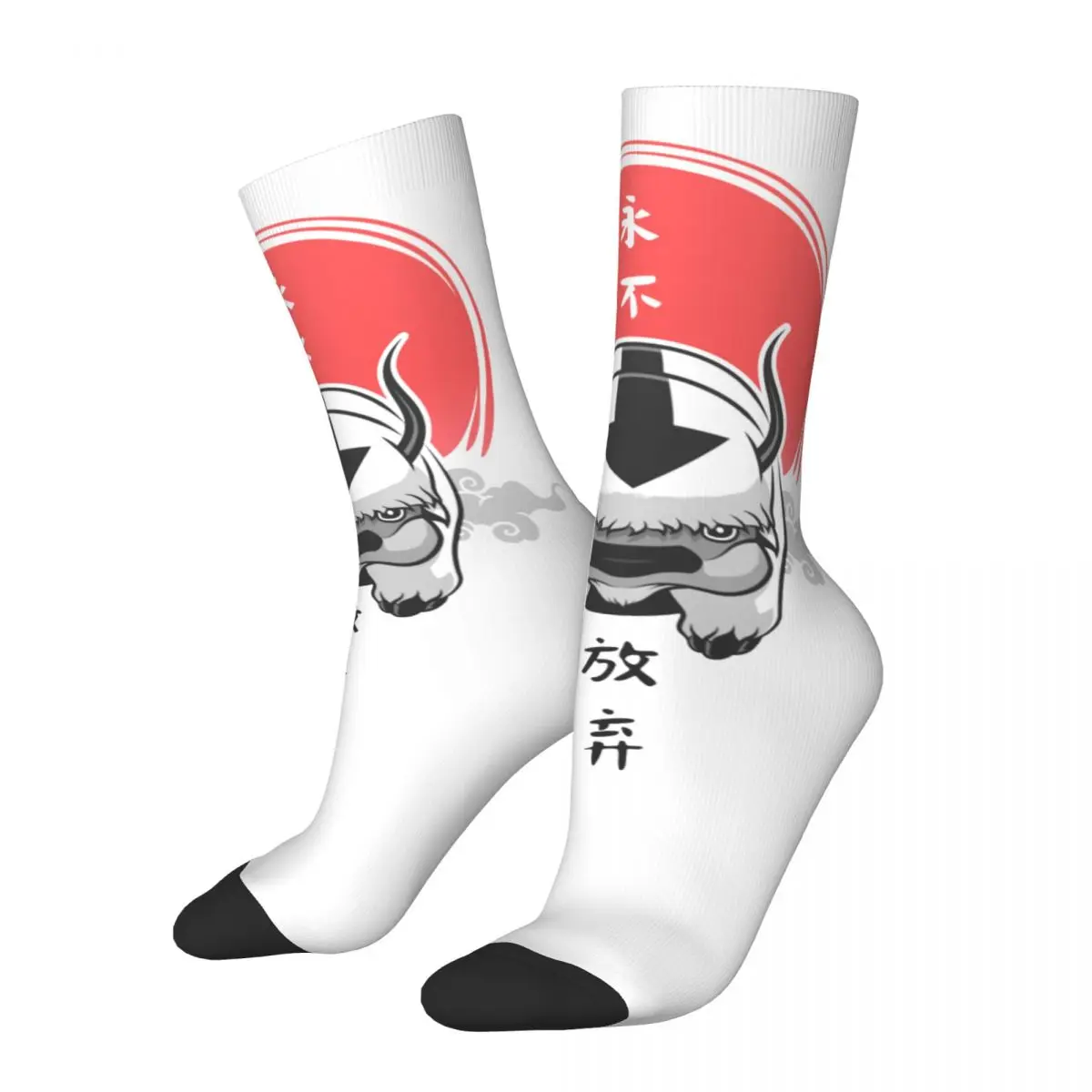 

Winter Warm Funny Women Men Avatar-The Last Airbender Appa Socks Sweat Absorbing Basketball Socks