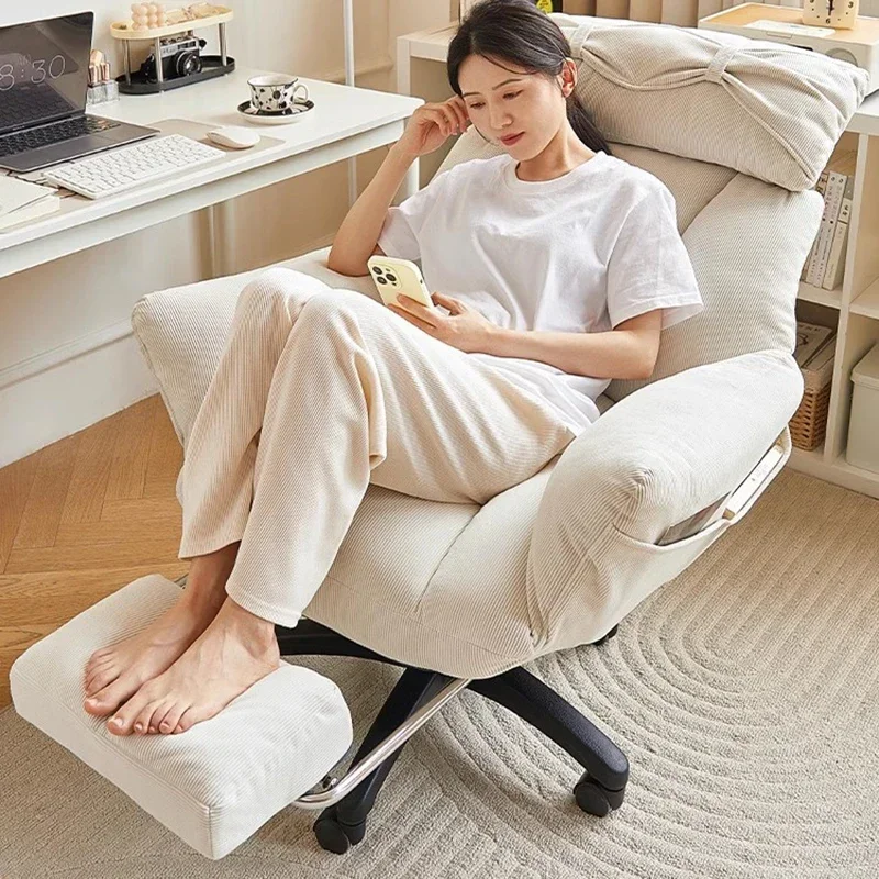 Modern Nordic Office Chairs Salon Throne Arm Study Living Room Office Chairs Portable Mobile Conference Taburete Home Furniture