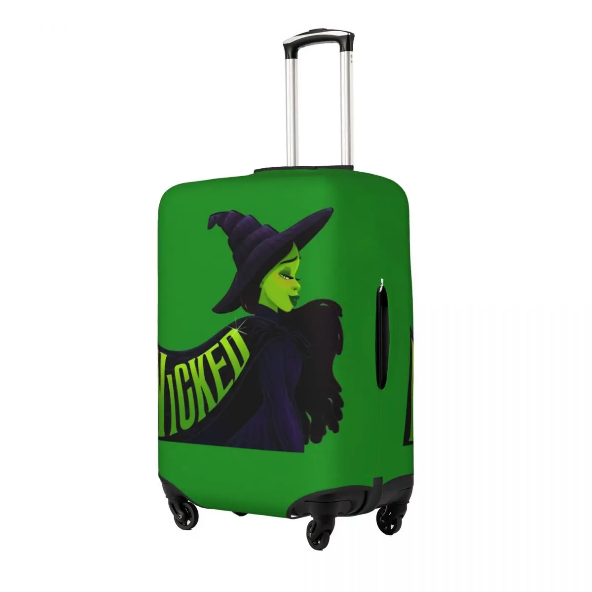 Wicked Musical Elphaba Suitcase Cover Practical Cruise Trip Protector Luggage Supplies Vacation