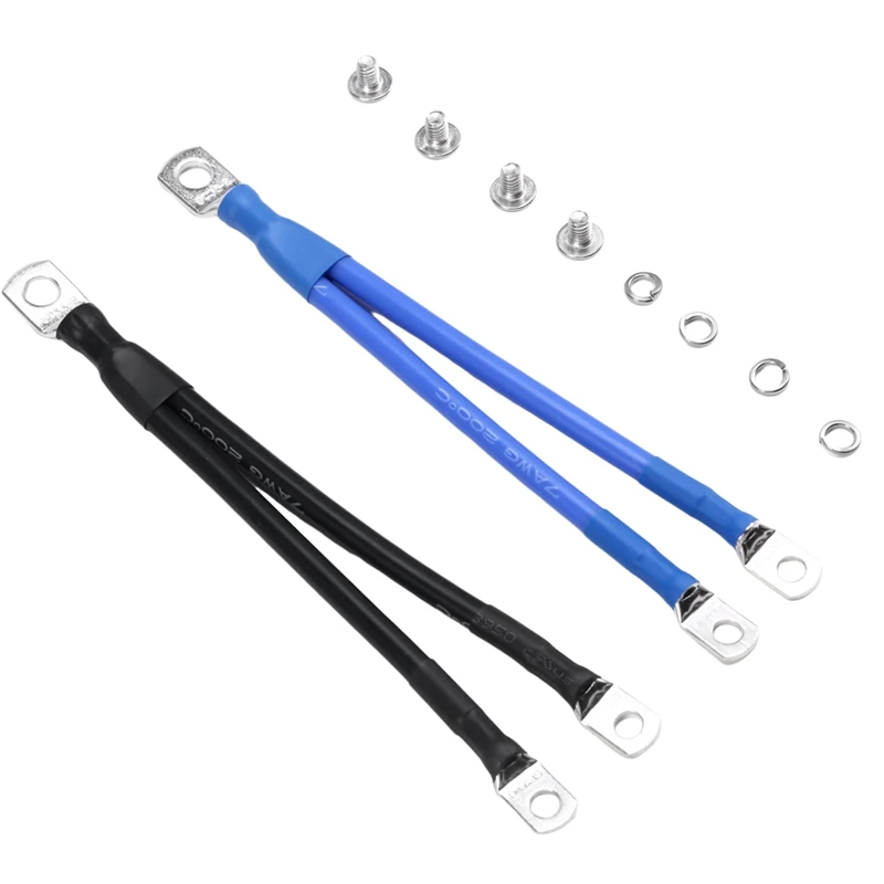 

1 Set Wire 7AWG Heatproof Soft Silica Gel Wire Cable With Copper Nose For BMS Battery Protetcion Board