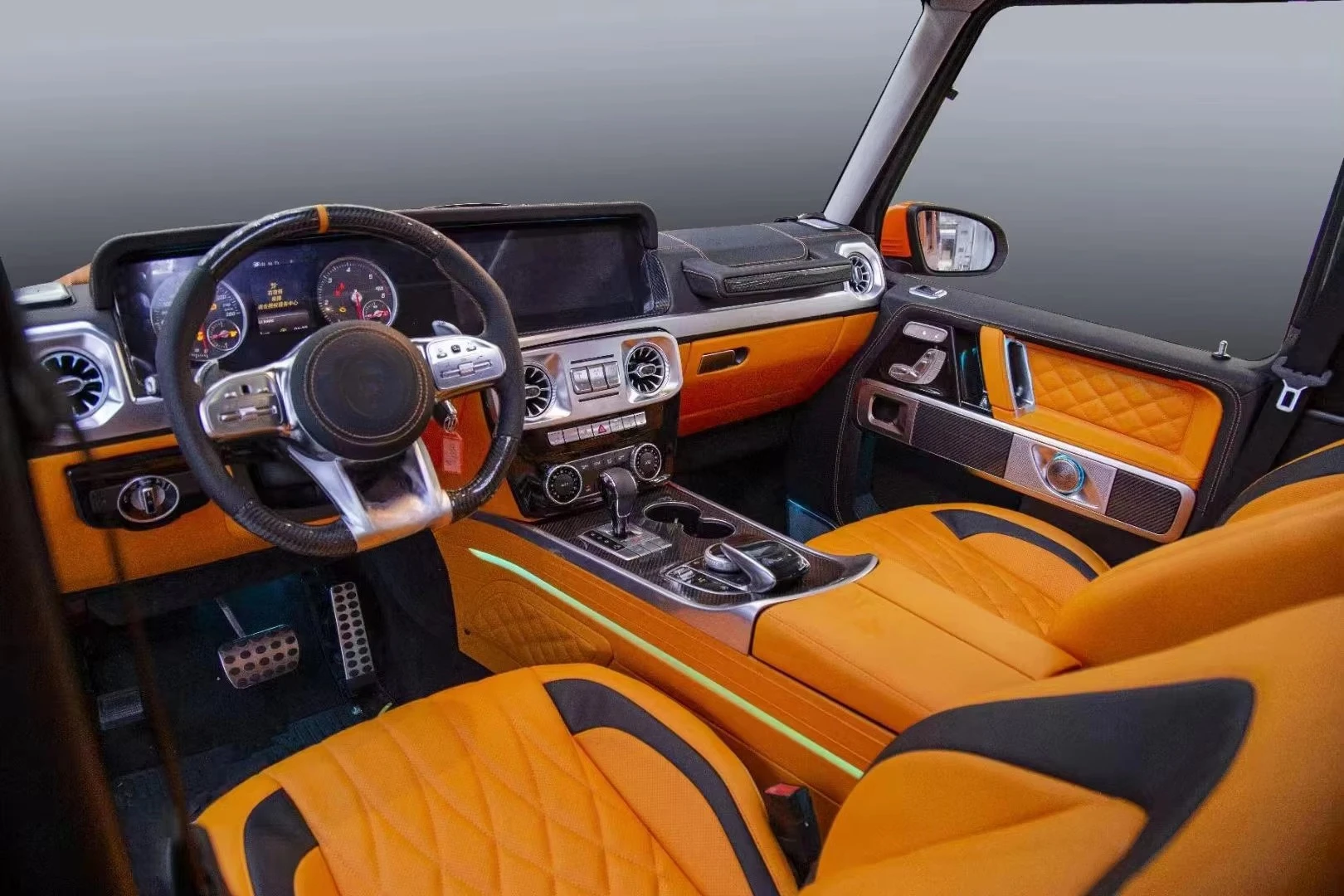 2026 New Arrival for G Wagon W463 2000-2018 Upgrade to W464 2023+  Style Interior Kit High Quality Dashboard