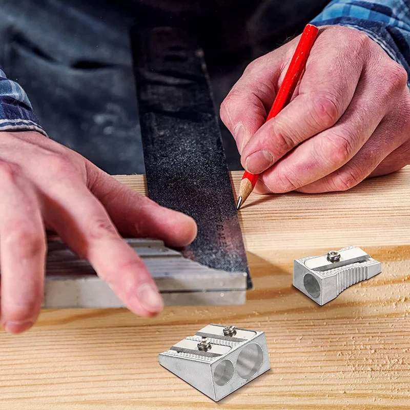 برايات أقلام رصاص معدنية ، بفتحة مفردة وثنائية ، برايات فنية للأقلام الملونة ، 24 عرض