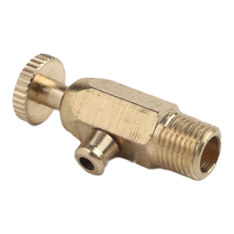1pcs Solid Brass Manual Air Vent Valve 1/8