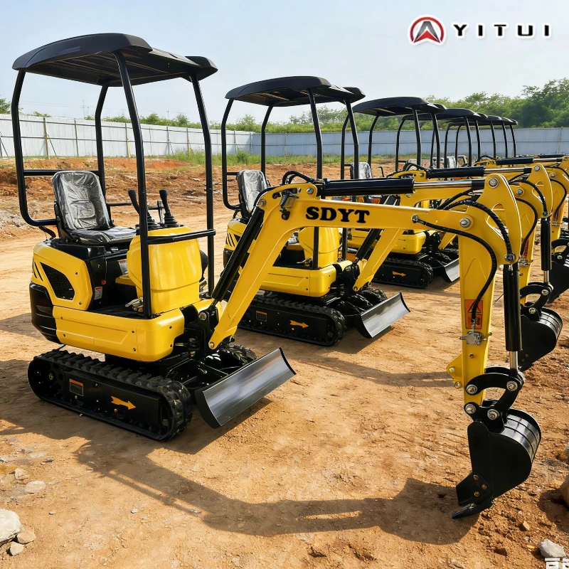 

Customized High-Efficiency Mini Excavator 1.2 Ton Mini Digger Hydraulic System for Farming & Demolition Fast Shipping