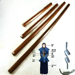 Wooden Knife Heart flow Heavy, Kendo Samurai