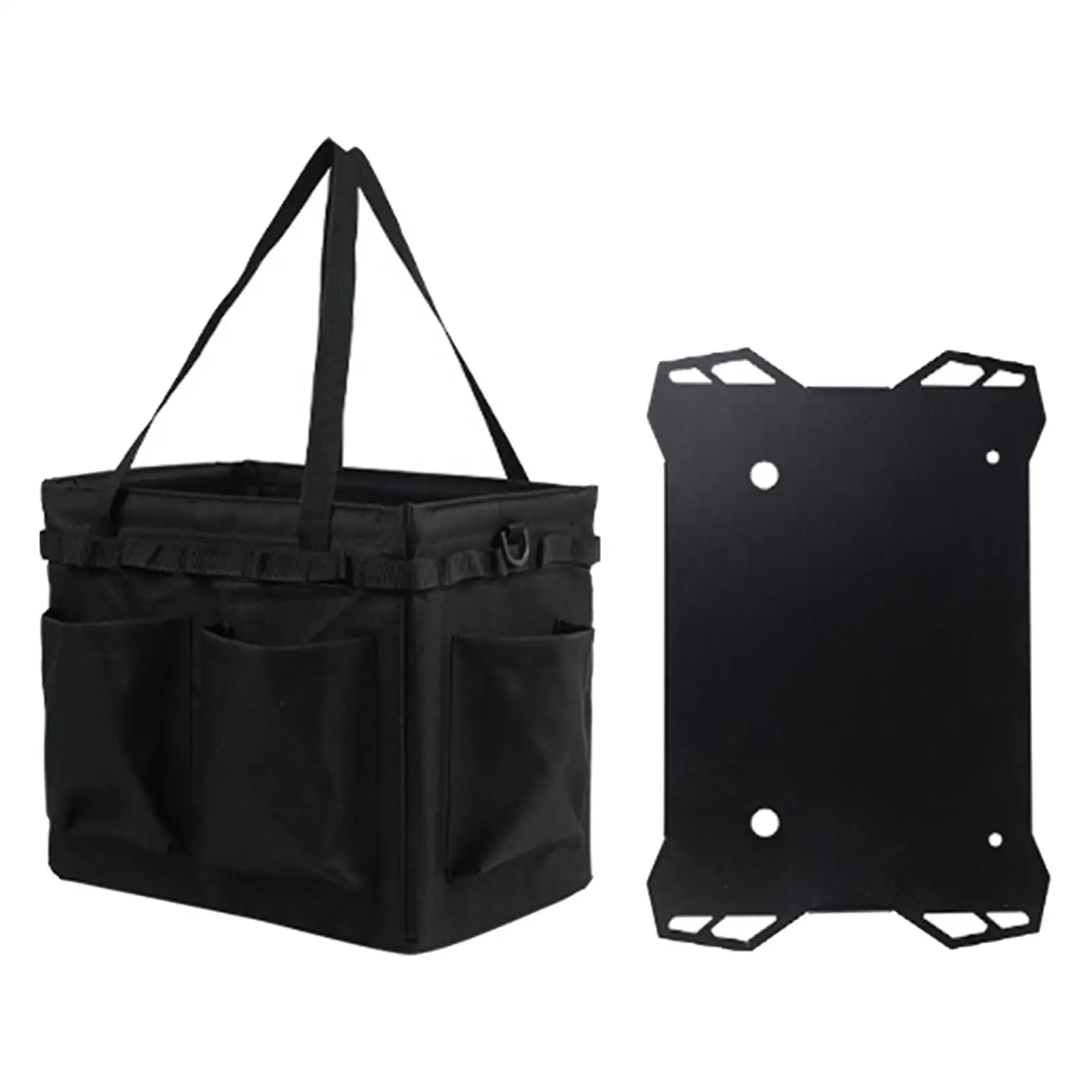Tool Bag Organizer Hiking Travel Portable Multipurpose Large Space Waterproof Wide Mouth Tool Tote Tools Holder Protector Case