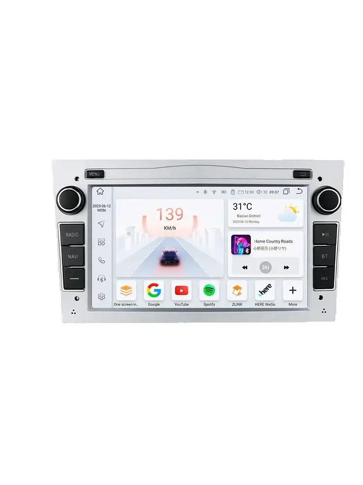 Hizpo 2Din 7 inch Android Auto autoradio voor Opel Astra H G J Zafira B Corsa D C Antara Vectra Vivaro GPS RDS DSP 4G BT CarPlay - afbeelding 2